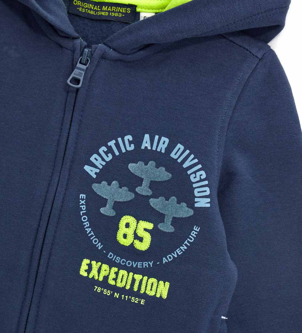 Top Felpa Open Capp - Coastal Blues