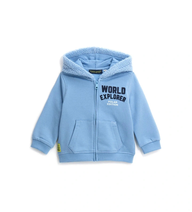 Top Felpa Open Capp. - Coastal Blues