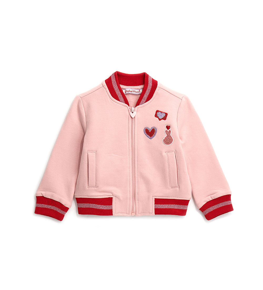 Top Felpa Jacket - Heartbeat