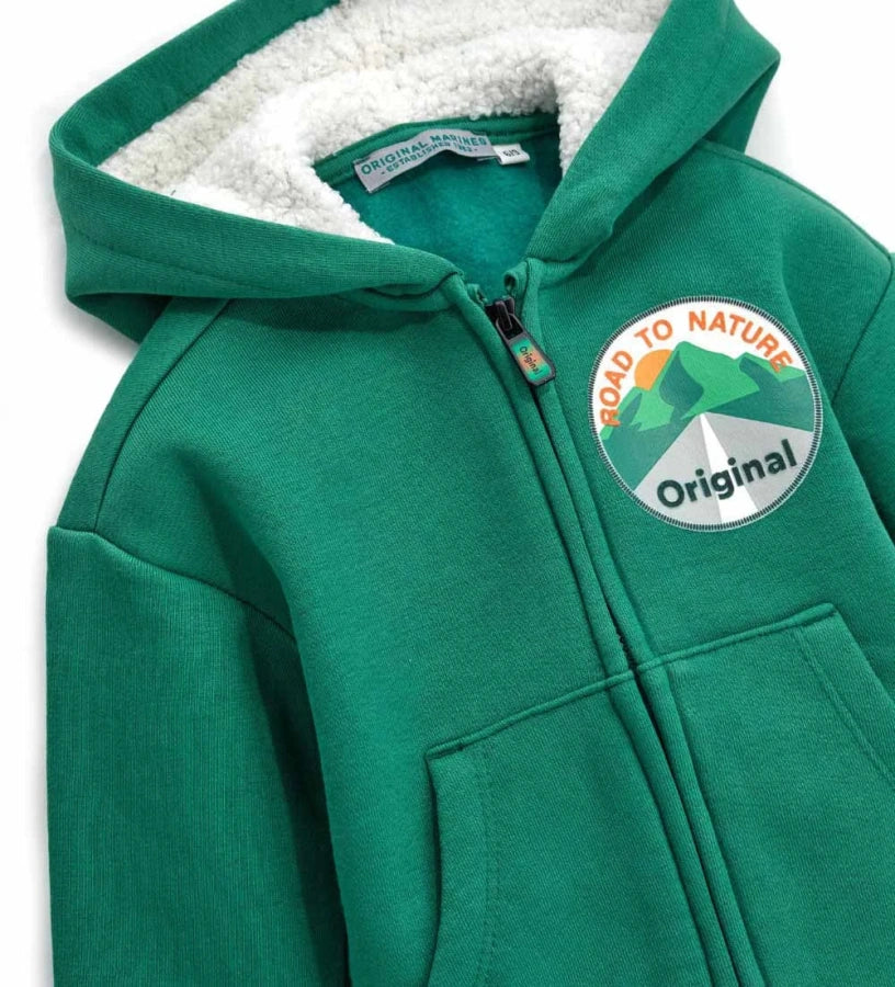 Top Felpa Open Capp. Jacket - Out and About