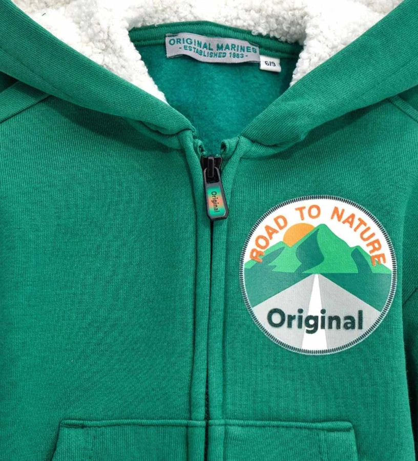 Top Felpa Open Capp. Jacket - Out and About