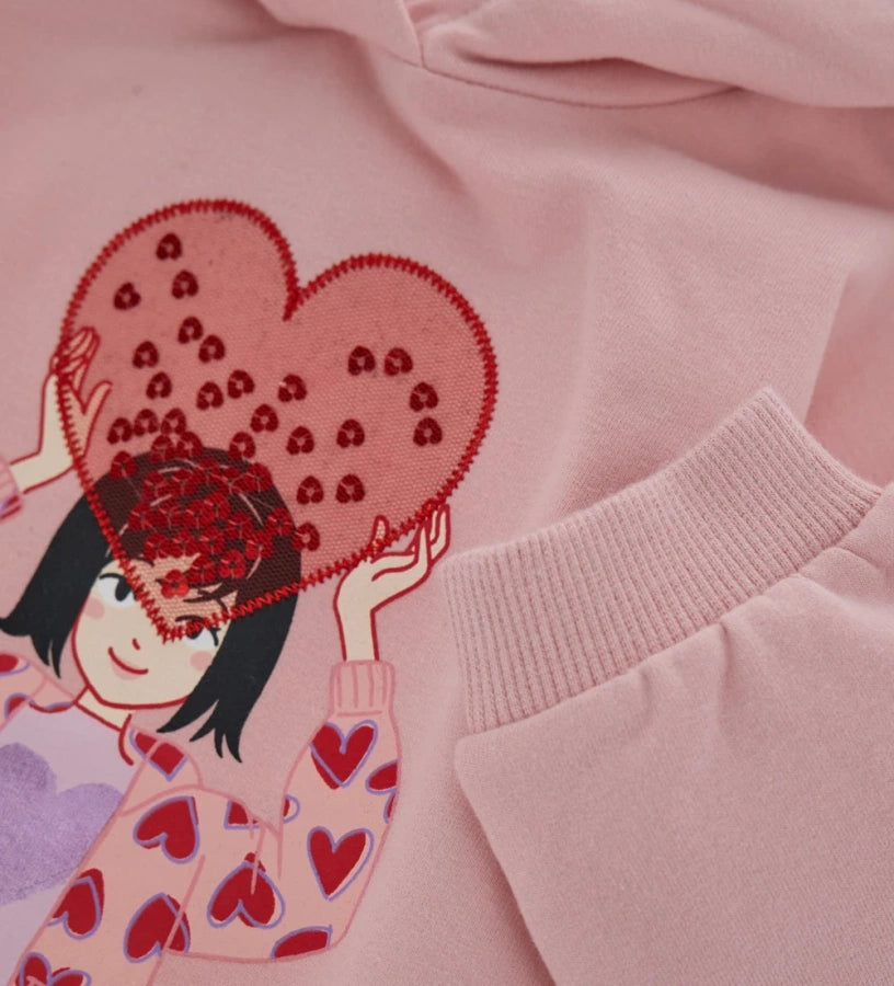 Top Felpa Capp.Chiu Jacket - Heartbeat