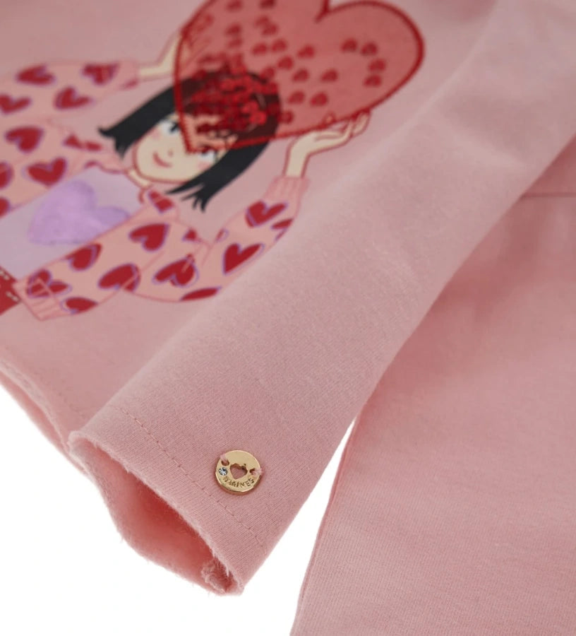 Top Felpa Capp.Chiu Jacket - Heartbeat