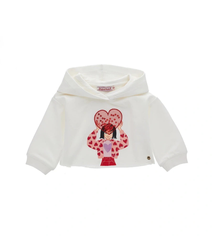 Top Felpa Capp.Chiu Jacket - Heartbeat