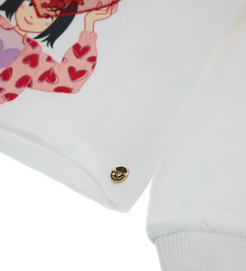 Top Felpa Capp.Chiu Jacket - Heartbeat