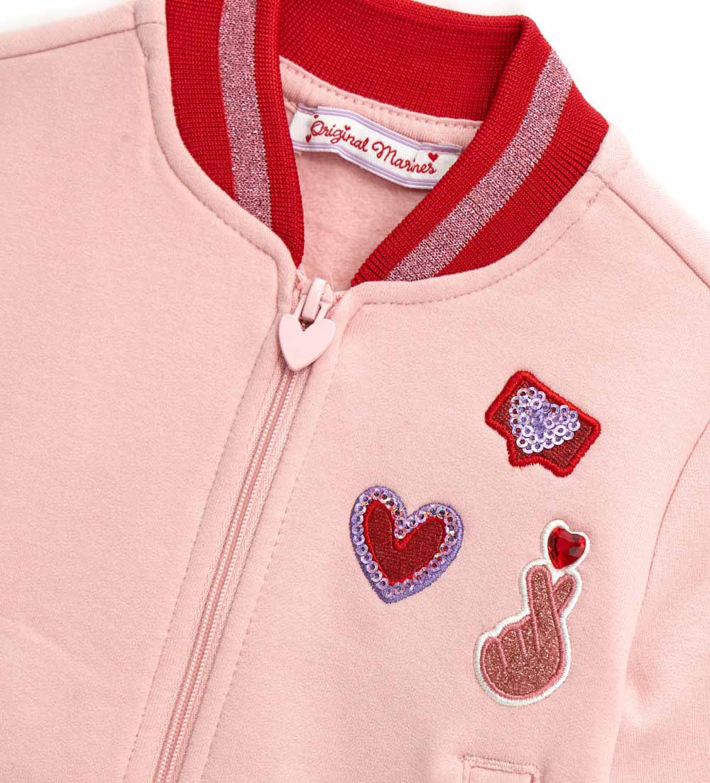 Top Felpa Jacket - Heartbeat