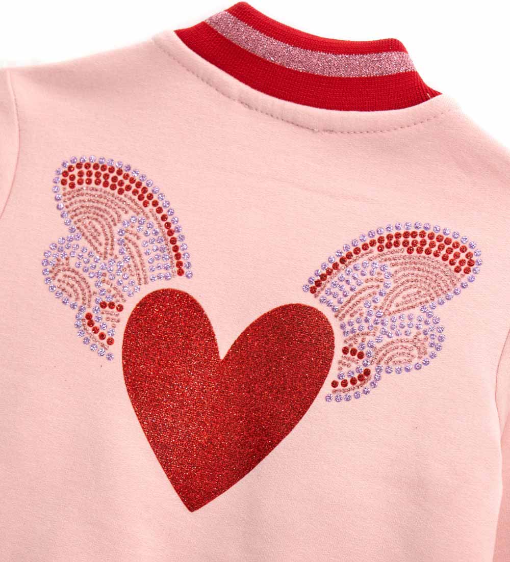 Top Felpa Jacket - Heartbeat