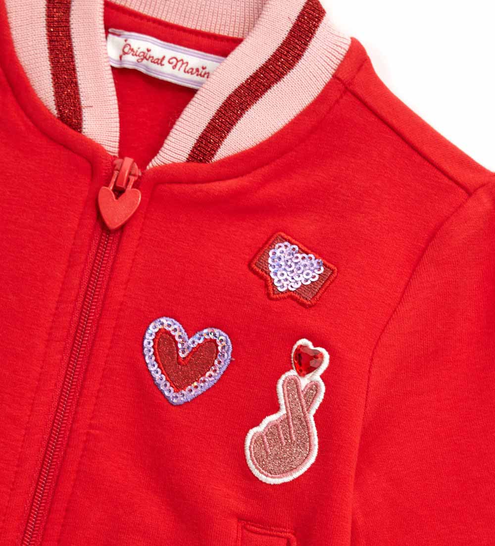 Top Felpa Jacket - Heartbeat