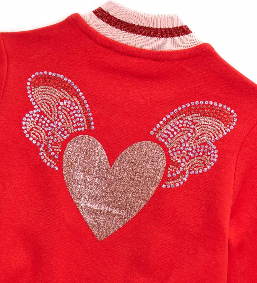 Top Felpa Jacket - Heartbeat