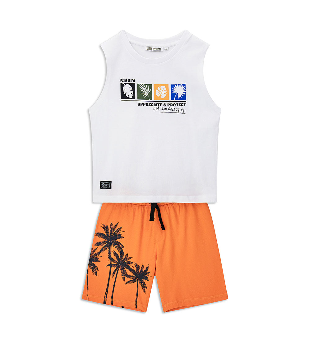 DFP4322YM - Set Canotta/Top+Pant