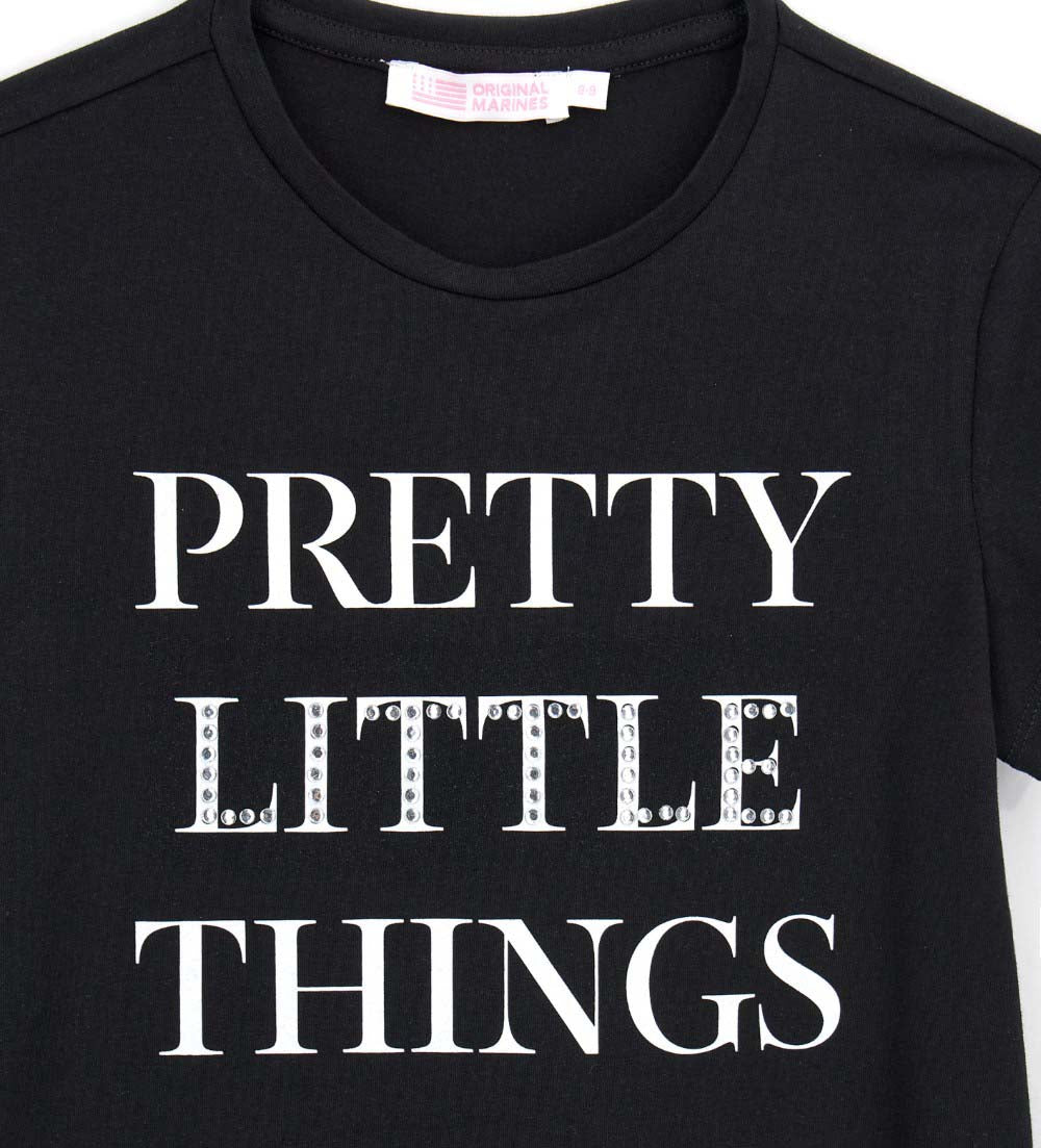 T-Shirt - Black and White