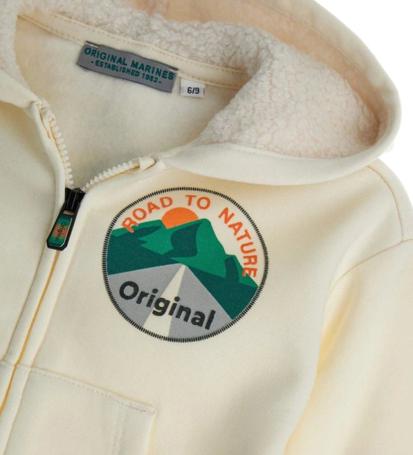 Top Felpa Open Capp. - Out and About