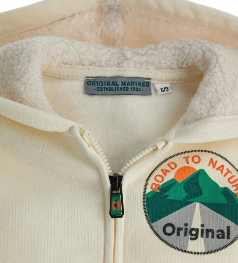 Top Felpa Open Capp. - Out and About