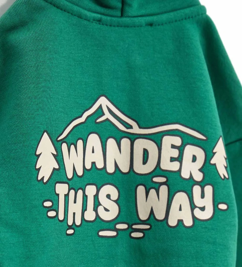 Top Felpa Open Capp. - Out and About