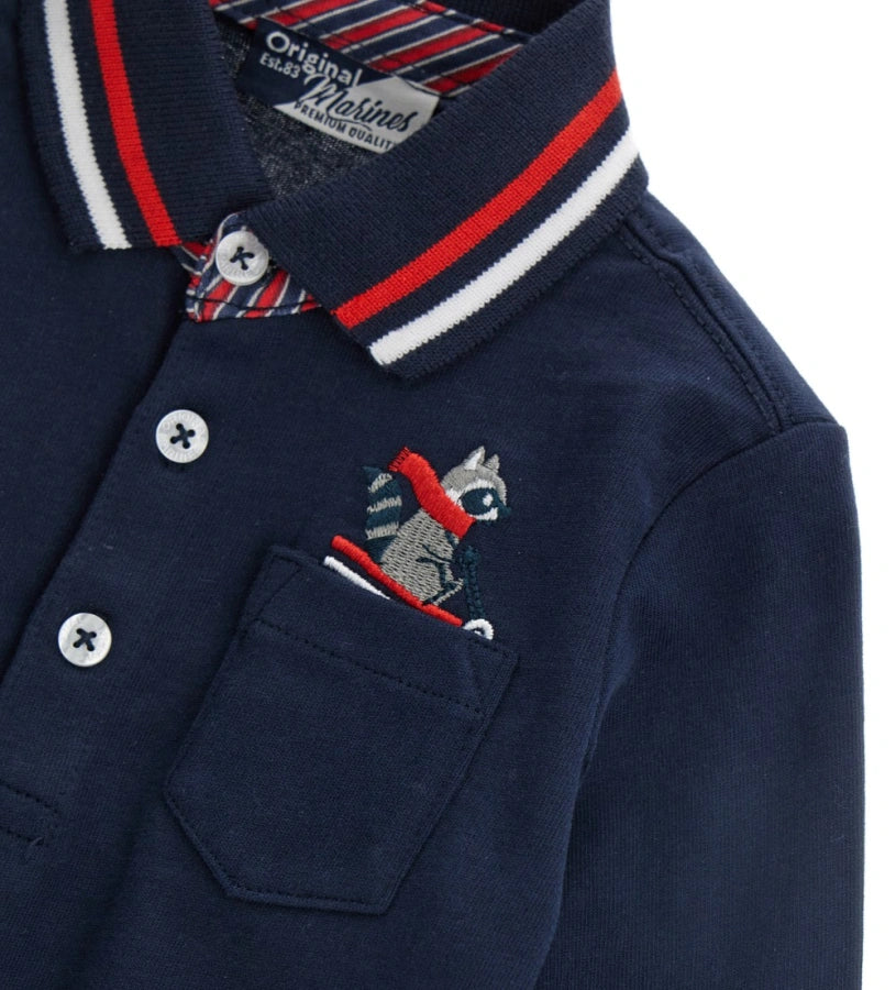 Sweater Polo ML - Natalizio