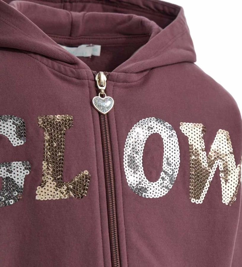 Top Felpa Open Capp. Jacket - Glow in the Cold